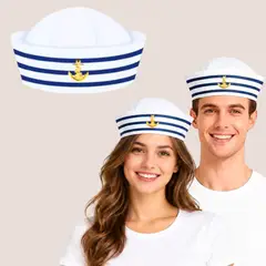 GENERICO - Sombrero Marinero Gorro Halloween - Niños y Adultos