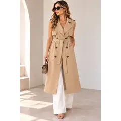 Ama Outfitters - CHALECO TIPO GABARDINA