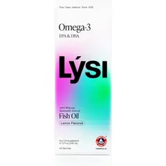 LISI - LYSI Omega 3 Aceite de Pescado Islandés Sabor a Limón 1215 mg