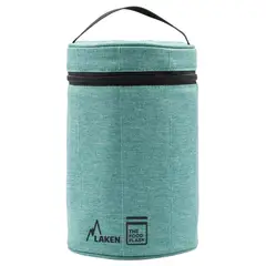 LAKEN - TERMO ALIMENTOS A.INOX. 1.50L + 3 R.ALIM. FUNDA VERDE OCÉANO -