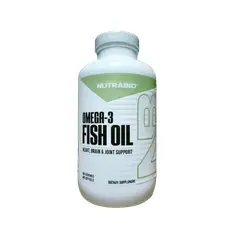 NUTRABIO - Omega 3 Aceite de pescado - 400 cápsulas