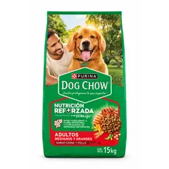 DOG CHOW - Alimento para perros Medianos y Grandes de 15kg