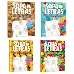 GENERICO - PACK X 2 SOPAS DE LETRAS