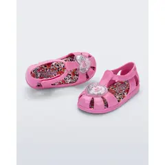 MELISSA - SANDALIAS BEBE MINI HIP HEART BALLERINA + POWERPUFF