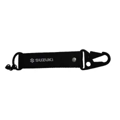 SUZUKI - LLAVERO CORTO NEGRO/AZUL