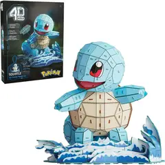 POKEMON - Rompecabezas 4D Squirtle - Armable Model Kit