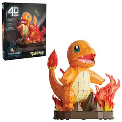 POKEMON - Rompecabezas 4D Charmander - Armable Model Kit