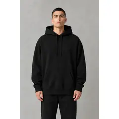 GENERICO - Polera Oversize Con Capucha / Unisex