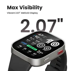 AMAZFIT - Smartwatch Bip Max 50mm Amoled Gps 4gb Atm