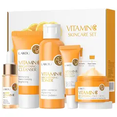 VITAMINA - Set Facial Laikou C 5 Piezas Hidratante Antiedad