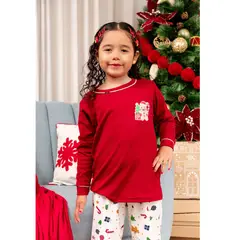 SOÑALIERE - Pijama Navidad Niños Unisex Manga Larga Algodon Pima