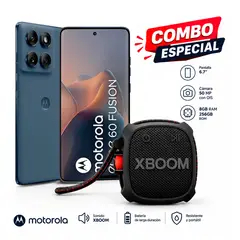 MOTOROLA - Edge 60 fusión 8GB 256GB Azul + LG XG2TBK