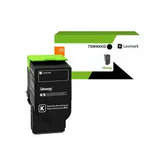 LEXMARK - Tóner 75M4XK0 Color Negro Original para CS632 CX632 CX635