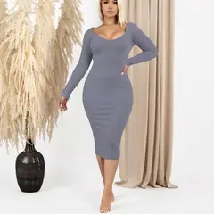 GENERICO - Vestido Fantastic Sabi810 Lara Dutta gris
