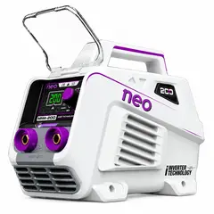 NEO - INVERTER ELECTRODO 200AMP COMPAC CON ESCUADRA Y ELECTRTODO