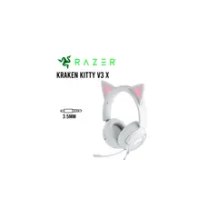 RAZER - AUDIFONO CON MICROFONO KRAKEN KITTY V3 X MULTI-PLATFORM 40MM BLANCO
