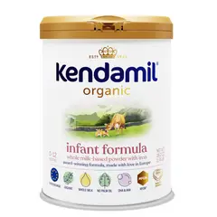 KENDAMIL - Fórmula Infantil Orgánica de Leche en Polvo Formula 0-12 Meses 800 g