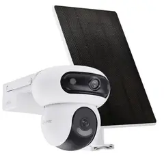 Ezviz - HB90 Dual KIT Camara de Seguridad WIFI 4MP+4MP Doble Lente Con Panel Solar