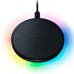 RAZER - Cargador inalámbrico Charging Pad USB-C carga rápida RGB