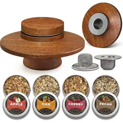 WHISKEY - Kit Ahumador Weekerkit Madera Sapele 2 Filtros Acero
