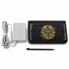 Nintendo - 3DS XL/LL Negro MOD Reacondicionada + Memoria SD 64GB (Más de 100 juegos incluidos)