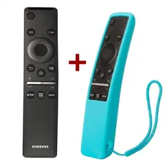 SAMSUNG - Control Remoto para Smart TV + Funda Protectora Cian