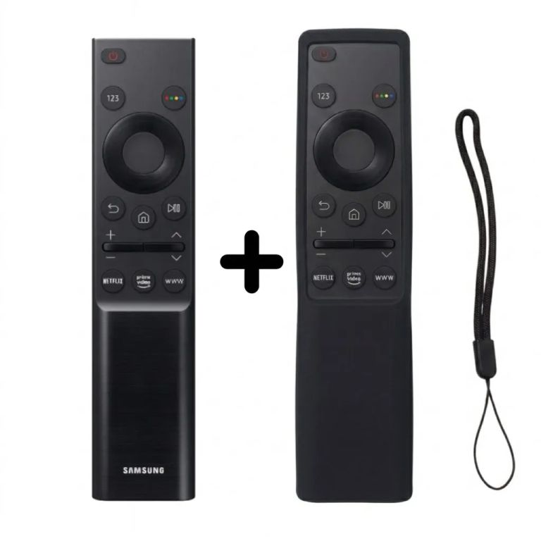 Control Remoto Original para Smart TV + Funda Protectora Neg