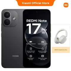 XIAOMI - REDMI Note 17 Pro 5G Negro 6GB+256GB + Redmi Headphones Neo