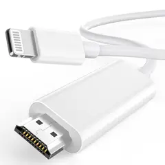 APPLE - Cable HDMI a Lightning MFi 1080P 2m iPhone iPad