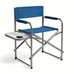 NATIONAL GEOGRAPHIC - Silla Mesa Plegable Camping Director Adventure Azul -