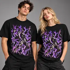 GENERICO - POLO UNISEX FREEZER DRAGON BALL Z GUERRERO ANIME