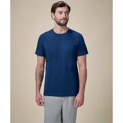 Mbo - Polo Jersey Bordado Azul Marino