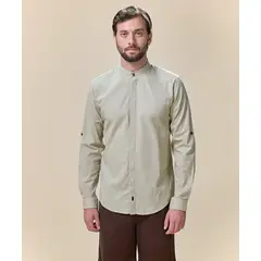 Mbo - Camisa Roll Up Beige