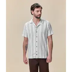 Mbo - Camisa Calado PET Celeste