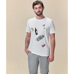 Mbo - Polo Jersey Estampado Gatronomía