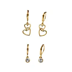 Cyzone - Set de aretes para mujer x2 Majestic Spark Esika