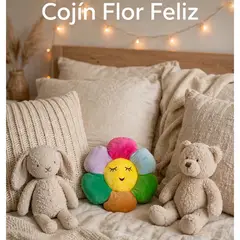 OEM - Cojín Decorativo con Forma de Flor