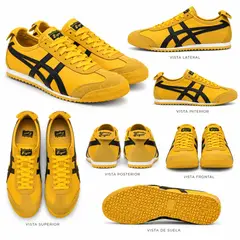 ONITSUKA - OPORTUNIDAD UNICA!!! Zapatillas Unisex Adulto Tenis Tiger Mexxico Cuero