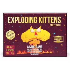 EXPLODING KITTENS - Juego de Cartas Party Pack 210 Jugadores
