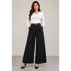 GENERICO - Pantalón Extra Palazzo Catania Premium para Mujer