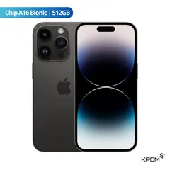 APPLE - IPhone 14 Pro Max 512GB Negro Espacial eSIM Reacondicionado Grado A