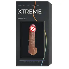 XTREME - Funda extensora de silicona líquida con punta reforzada 20,5 cm