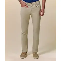Mbo - Pantalón Broken Slim Fit Beige