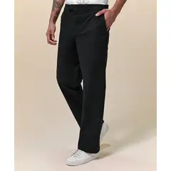 Mbo - Pantalón Drill Elástico Negro