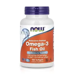 NOW - Omega-3 Fish Oil 1000 mg 100 Softgels - Foods