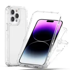 GENERICO - Funda case para Honor 200 Smart Transparente 360° Antishock