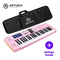 ARTURIA - Teclado Controlador MIDI KeyLab Essential 49 mk3 Rose Quartz