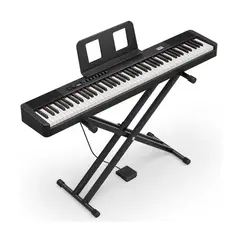 DONNER - Piano Digital con soporte DEP-20 Lite Negro