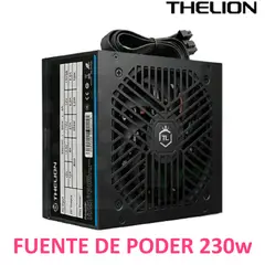 GENERICO - Fuente de Poder 230w para CPU ( PC ) computadora