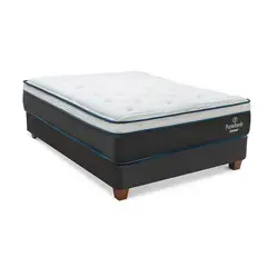 DRIMER - Cama Box Tarima Pure Fresh 1.5 Plz + 1 Almohada